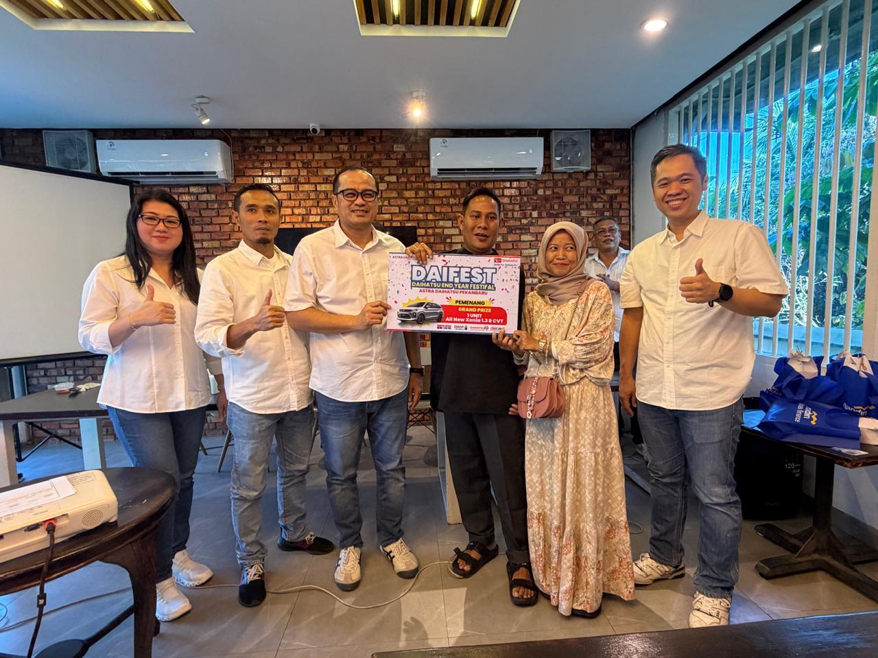 Warga Panam Jadi Pemenang Daifest 2025 Berhadiah Mobil All New Xenia