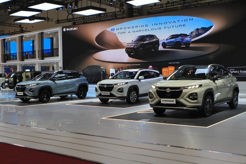 Suzuki Fronx resmi menjadi model hybrid keempat Suzuki. (Foto: Istimewa)