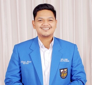 Ketua KNPI Kota Pekanbaru, Faisal Islami (foto/int)