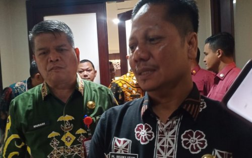 Plt Bupati Kuansing, Mukhlisin.(foto: mcr)
