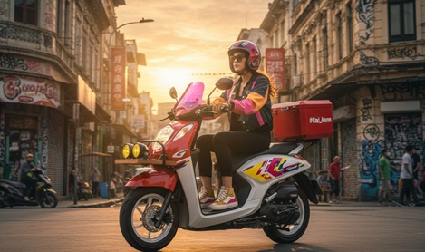 Capella Honda Riau membagikan tips dan trik modifikasi Kalcer dengan #Cari_Aman (foto/ist)