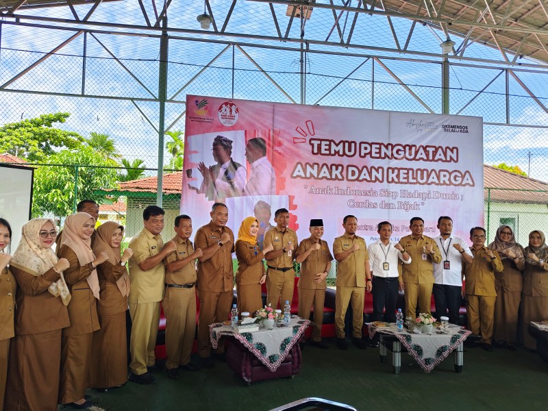 Pemprov Riau mengapresiasi pelaksanaan PKG perdana di Sekolah Rakyat Abiseka Rumbai (foto/yuni)
