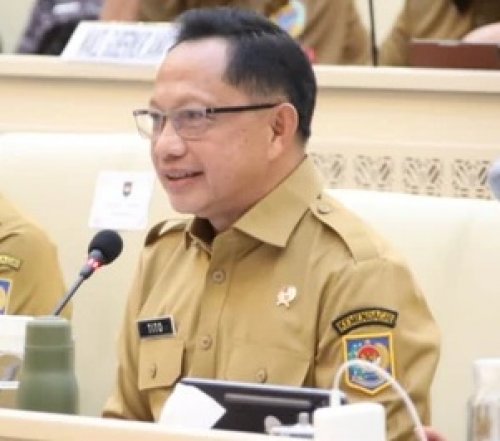 Mendagri Tito ajak daerah perkuat PAD lewat digitalisasi pajak dan kemudahan izin demi kelola belanja pegawai PPPK, Senin (8/6/2026)