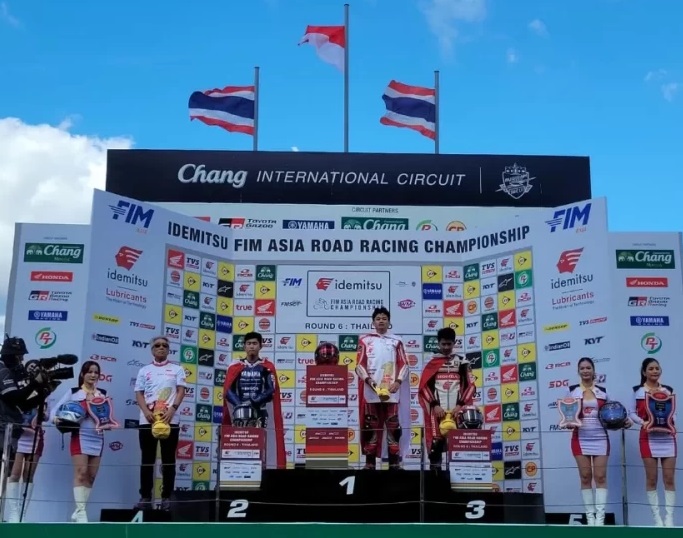 Arbi Aditama dan Astra Honda Juara Asia ARRC AP250.