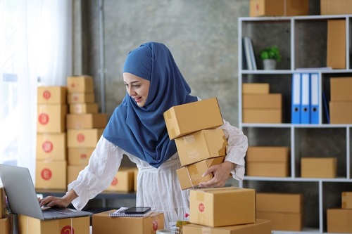 Amalan ringan pembuka rezeki agar usaha lancar.(ilustrasi/int)