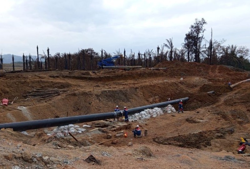 Jalur Grissik–Duri pulih usai insiden ledakan pipa, penyaluran gas kembali mengalir (foto/int)