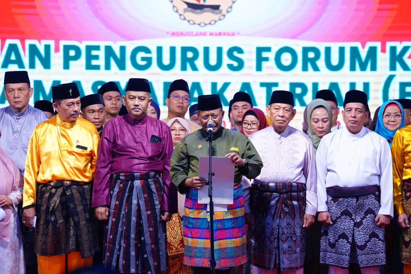 FKPMR siap menjadi penyumbang pemikiran dalam birokrasi di Riau (foto/yuni)