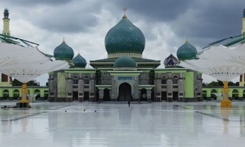 Ribuan jemaah akan padati Masjid Raya Annur, ini petugas Salat Idulfitri di tiga lokasi yang disiapkan Pemprov Riau (foto/int)