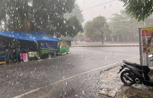 Prakiraan cuaca di Riau hari ini.(ilustrasi/int)