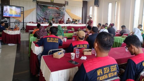 Gerak cepat dan gotong royong lintas sektor lendalikan Karhutla di Langgam, Pelalawan (foto/Andy)