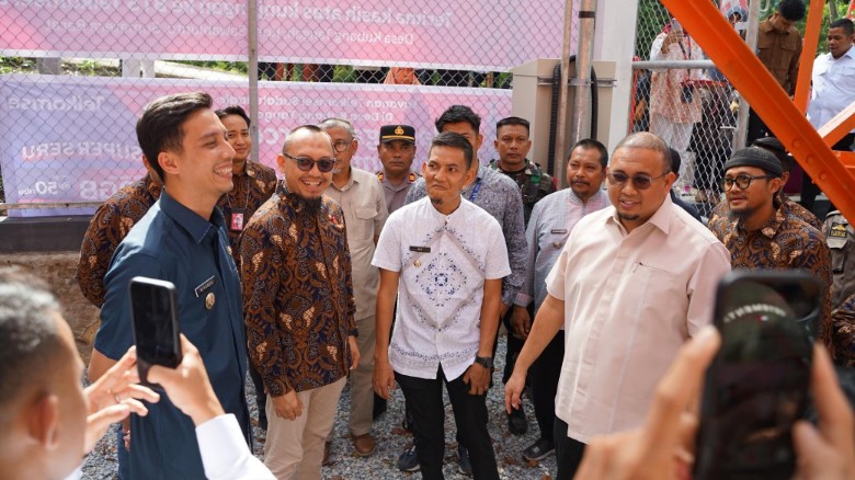 Telkomsel resmikan tiga BTS baru di Sawahlunto, perluas akses layanan 4G ke desa-desa (foto/ist)