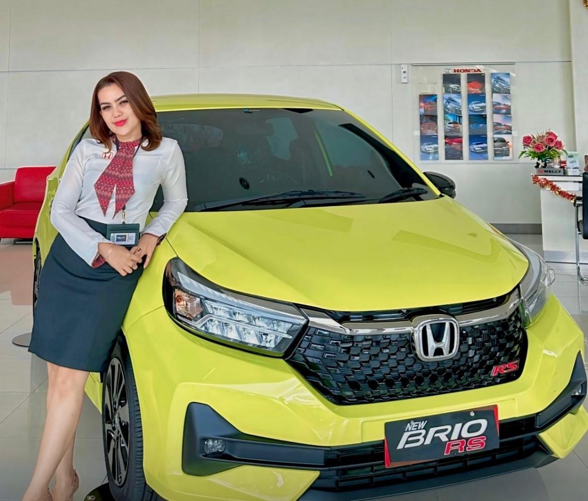 Honda Brio di HSH Pekanbaru (foto/ist)
