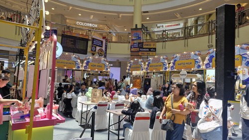 Vinko Bazaar Jakarta kembali digelar di Mal SKA Pekanbaru. (Foto: Fitri Yani)