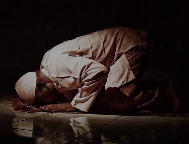 Ilustrasi sholat tahajud.