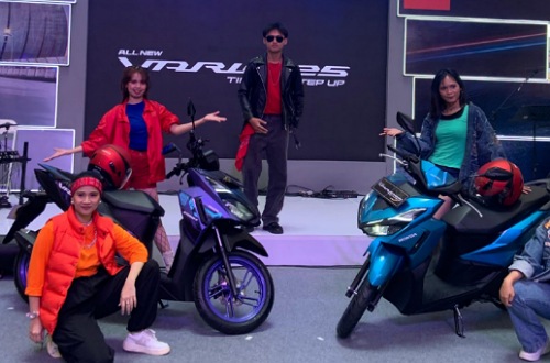 Launching All New Honda Vario 125 di Mal SKA Pekanbaru.(foto: meri/halloriau.com)