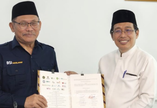 178 mahasiswa dhuafa berprestasi menerima Beasiswa Zakat Indonesia yang dikelola BSI Maslahat. (Foto: Istimewa)