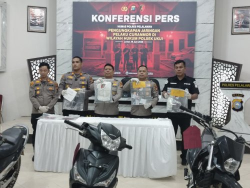 Polres Pelalawan berhasil tangkap pelaku pencurian mobil milik pegawai RSUD Selasih (foto/Andy)
