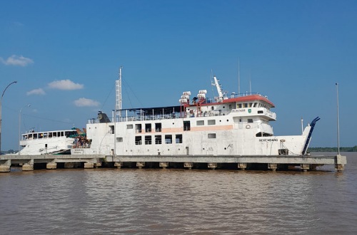 Roro kado HUT ke-60 Kabupaten Inhil.(foto: yendra/halloriau.com)