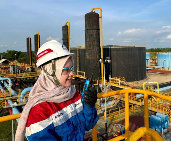Royfa Fenandita Finadzir, Operator Plant Operations di Pertamina Hulu Rokan (foto/ist)