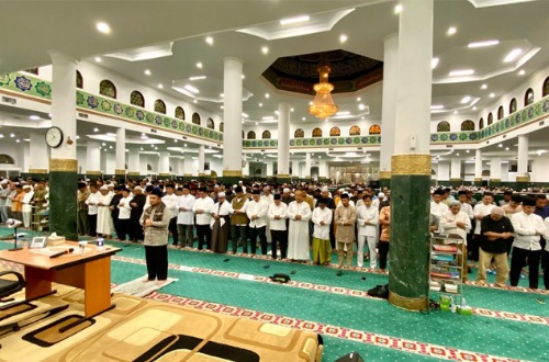 Masjid An-Nur Riau siapkan rangkaian program selama Ramadan.(foto: istimewa)