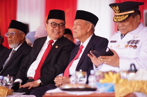 Mantan Gubernur Riau, Rusli Zainal.(foto: sri/halloriau.com)