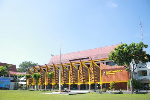 Pemko Pekanbaru akan bangun ballroom di gedung MPP, gratis untuk warga.(foto: int)
