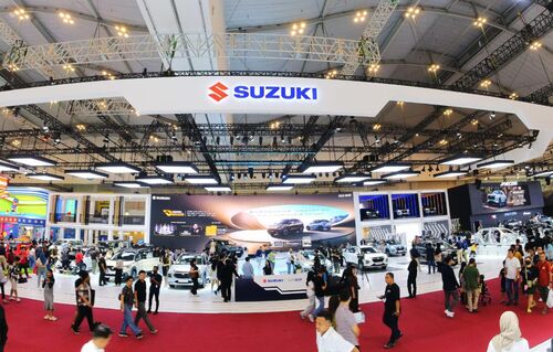 Booth Suzuku di iven GIIAS 2025. (Foto: Istimewa)