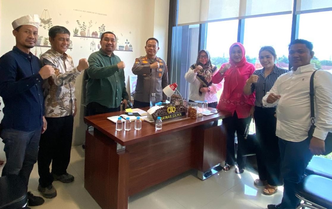 ISKI Riau gelar audiensi dengan Polda Riau membahas kolaborasi, green policing, dan agenda pelantikan (foto/ist)