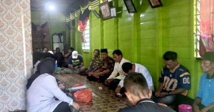 Baznas dan HNSI turun tangan bantu keluarga korban hilang di perairan Rokan Hilir (foto/afrizal)