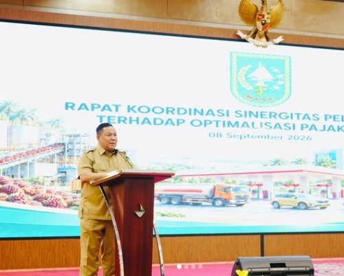 Plt. Gubernur Riau SF Hariyanto.