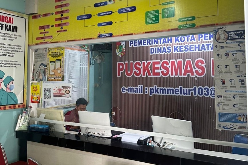Puskesmas Melur yang berada di Jalan Melur No.103, Harjosari, mencatat adanya peningkatan kasus ISPA (foto/Mgg)