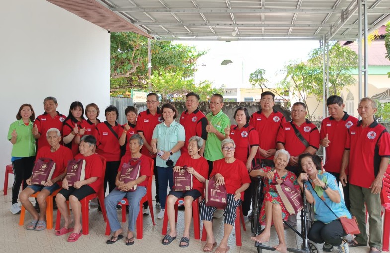 IKTS bawa keceriaan untuk Lansia di Yayasan Rumah Penuh Kasih (foto/ist)