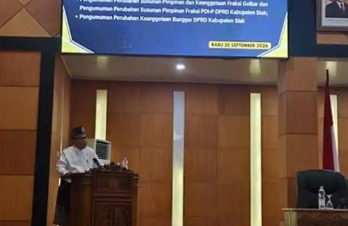 DPRD dan Pemkab Siak sepakati APBD Perubahan 2026 sebesar Rp2,2 triliun (foto/tribunpku)