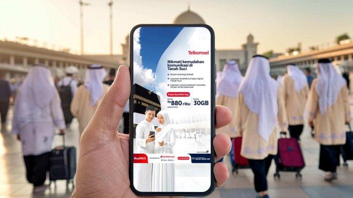 Telkomsel RoaMax Haji 1446 H.(foto: int)