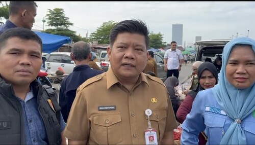 Kepala Disperindag Kota Pekanbaru, Iwan Simatupang. (Foto: Tata Anantia)
