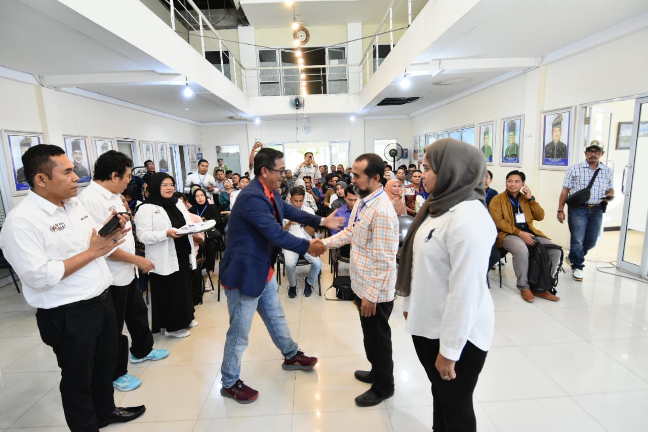Acara pembukaan orientasi calon peserta PWI di Pekanbaru (foto/ist)