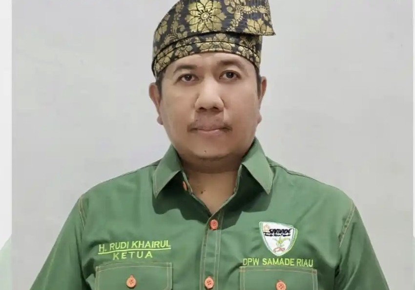 Ketua DPW Sawitku Masa Depanku (Samade) Riau, Rudi Khairul (foto/ist)