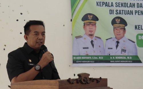Sekdakab Inhu, Zulfahmi Adrian.(foto: istimewa)
