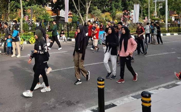 Ilustrasi Minggu ini CFD Pekanbaru kembali dibuka usai Lebaran Idulfitri (foto/int)