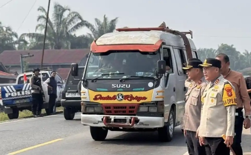 Polisi memastikan Jalan Lintas Timur aman dilalui (foto/ist)