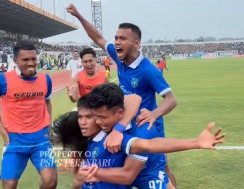 PSPS Pekanbaru rebut puncak Klasemen Liga 2 dari PSMS Medan (foto/Sc IG Psps)