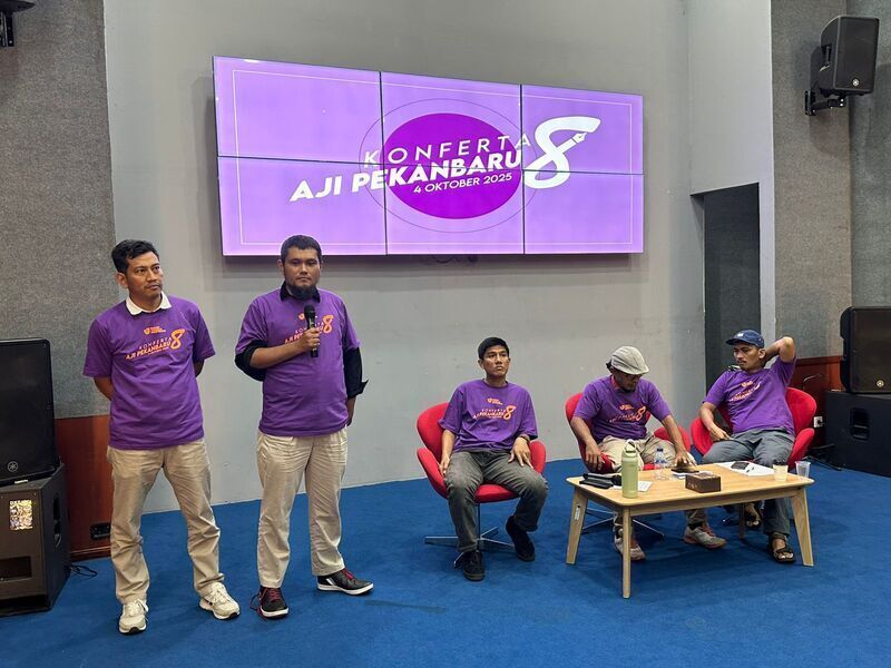 Ilham Yafiz dan Arif pimpin AJI Pekanbaru (foto/int)