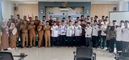 Baznas Rohil targetkan peningkatan zakat di 18 kecamatan (foto/afrizal)