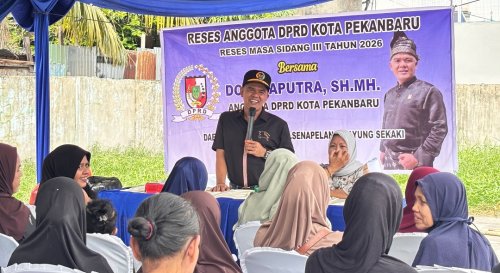 Anggota DPRD Kota Pekanbaru Fraksi PAN, Doni Saputra SH MH.(foto: mimi/halloriau.com)