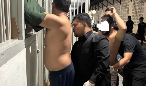 Lapas IIA Pekanbaru memperketat penggeledahan blok hunian (foto/rri)