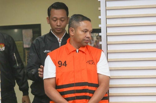 Gubernur Riau nonaktif, Abdul Wahid jadi tersangka kasus korupsi.(foto: int)