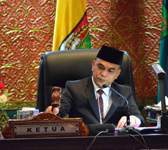 Ketua DPRD Riau, Kaderismanto.