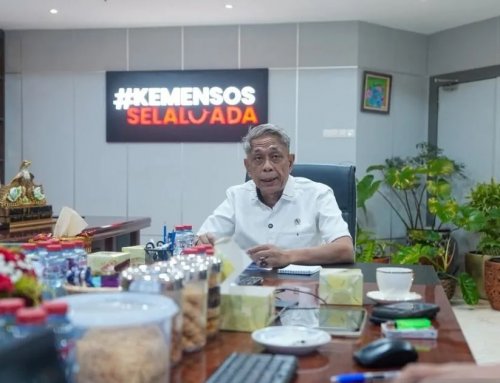 Wamensos Agus Jabo Priyono saat memberikan arahan pada rapat konsolidasi dan pembekalan kepala Sekolah Rakyat tahun ajaran 2026/2027 secara daring di Jakarta pada Rabu (8/7/2026). ANTARA/HO-Kemensos