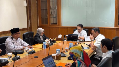 Bupati Afni temui pejabat Kemenkeu pertanyakan DBH Migas Siak anjlok jadid Rp36 miliar (foto/int)