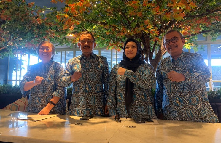 Muspov Apindo Riau 2025 digelar 29 November, Nila Riana calon tunggal Ketua DPP (foto/diana)